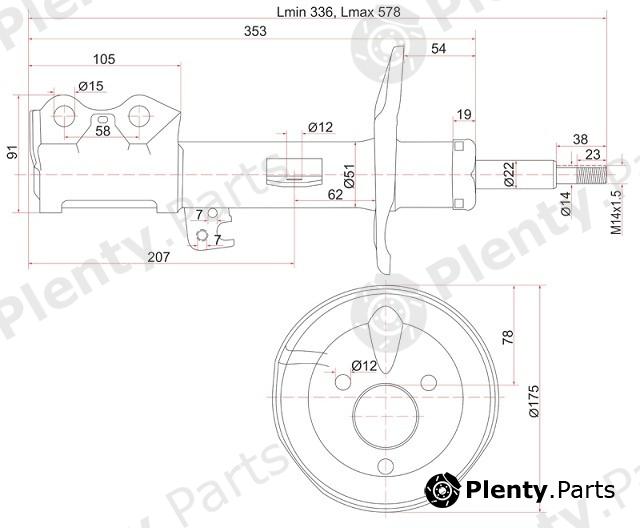  SAT part ST-48520-80114 (ST4852080114) Replacement part
