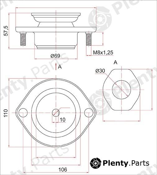  SAT part ST48609B2030 Replacement part