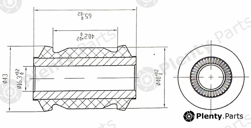  SAT part ST-48654-02130 (ST4865402130) Replacement part