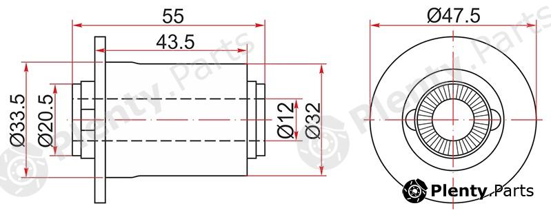  SAT part ST4870442050 Replacement part