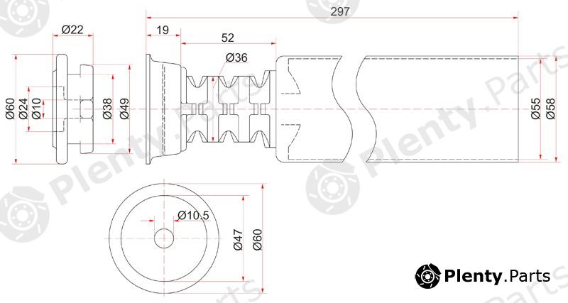  SAT part ST4875052010 Replacement part