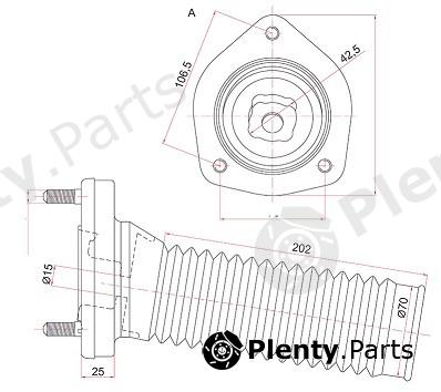  SAT part ST-48760-48040 (ST4876048040) Replacement part