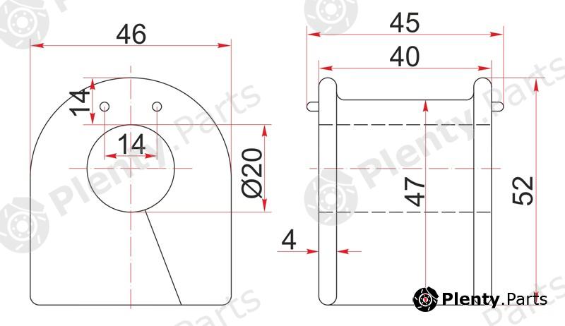  SAT part ST4881522230 Replacement part