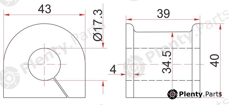 SAT part ST-48815-30310 (ST4881530310) Replacement part