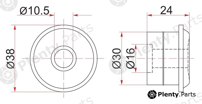  SAT part ST-48817-12030 (ST4881712030) Replacement part