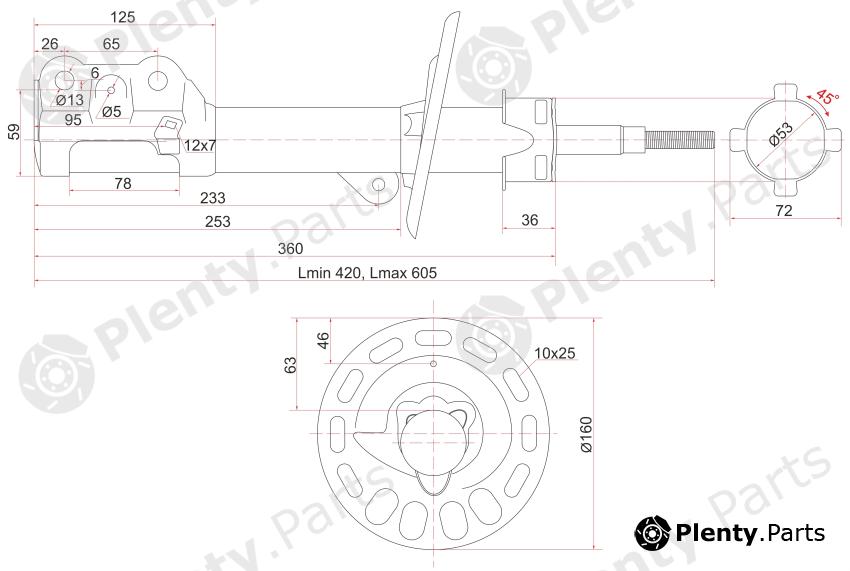  SAT part ST51606SAA033 Replacement part