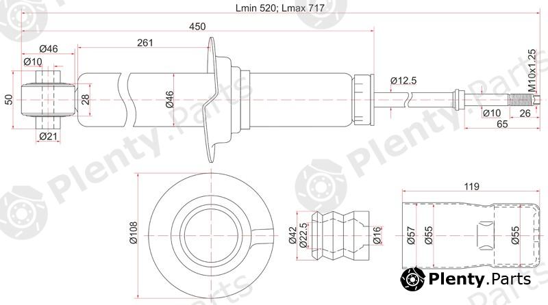  SAT part ST52611S1AG21 Replacement part