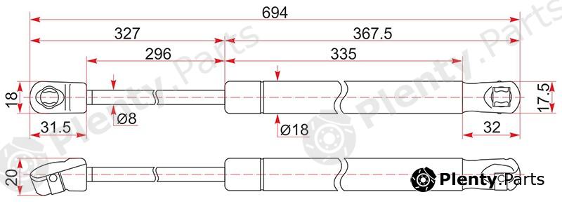  SAT part ST-53450-06100 (ST5345006100) Replacement part