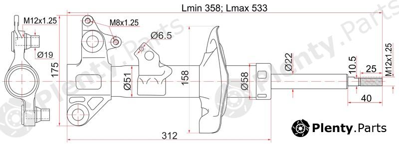  SAT part ST54302AW025 Replacement part