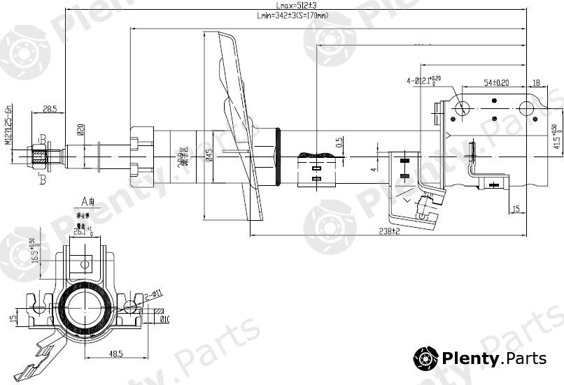  SAT part ST543033U025SE Replacement part