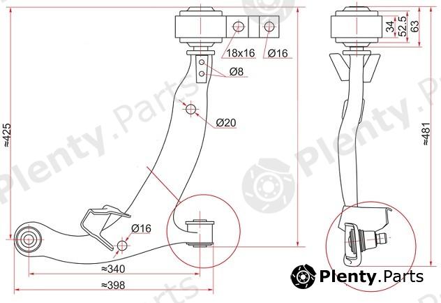  SAT part ST545009W20C Replacement part