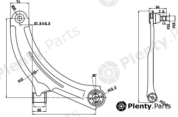  SAT part ST54500EW000 Replacement part