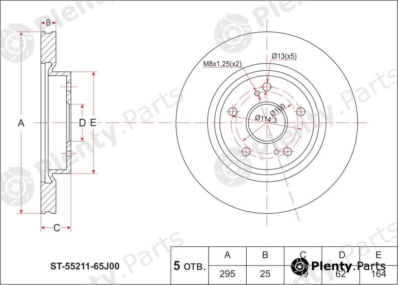 SAT part ST5521165J00 Replacement part