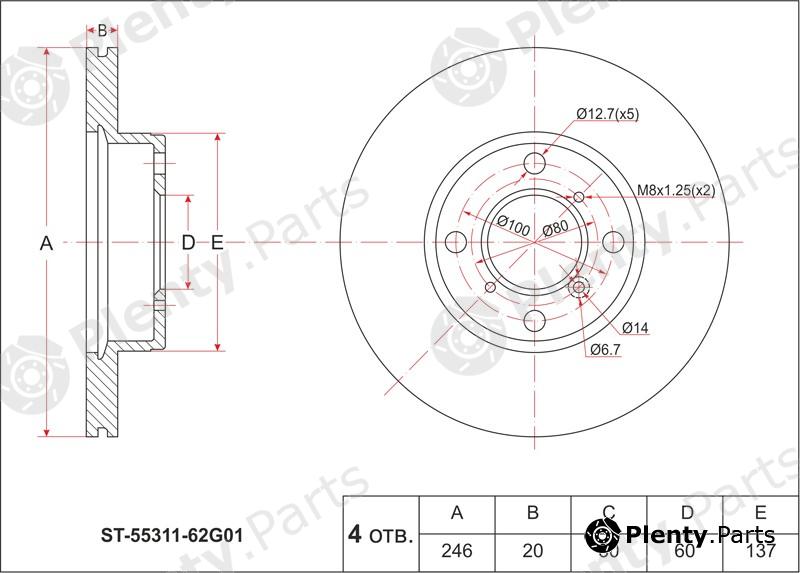  SAT part ST5531162G01 Replacement part