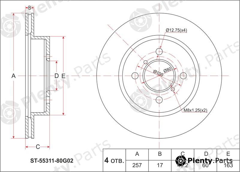  SAT part ST5531180G02 Replacement part