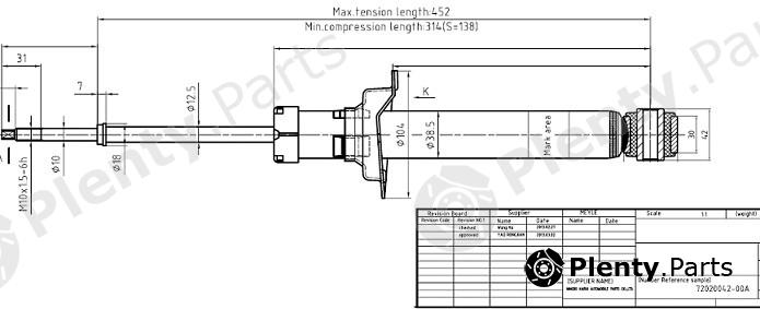  SAT part ST-56210-31U00 (ST5621031U00) Replacement part