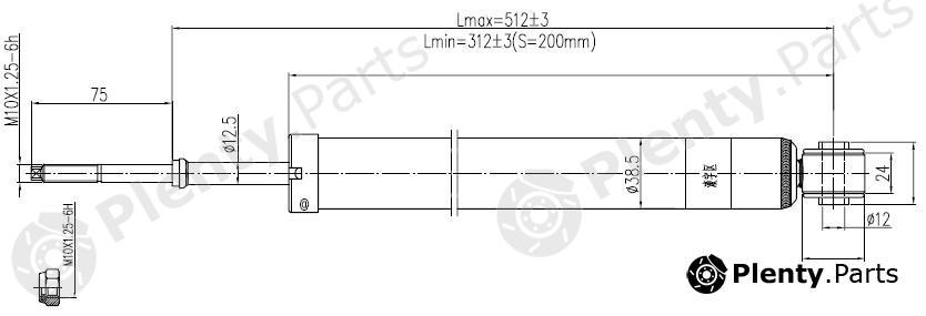  SAT part ST5621041B25 Replacement part