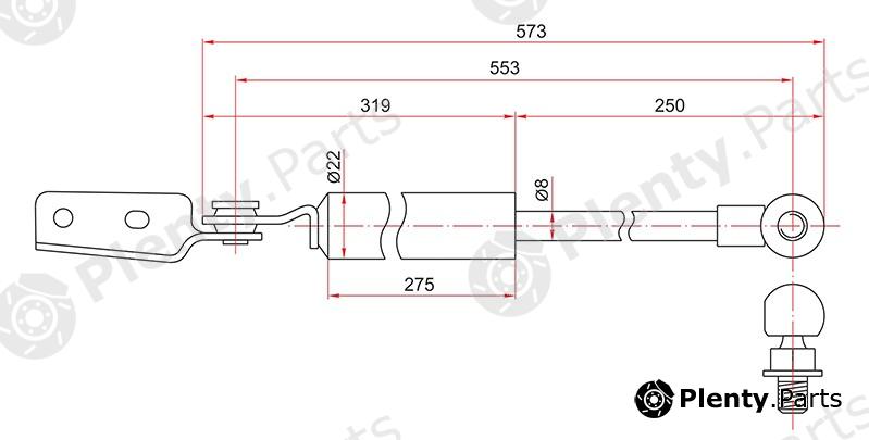  SAT part ST63269SA000 Replacement part