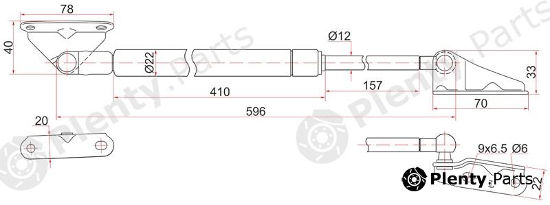  SAT part ST6896044010 Replacement part