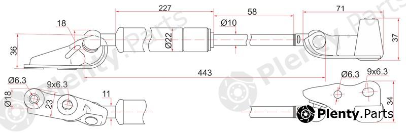  SAT part ST-68960-44070 (ST6896044070) Replacement part