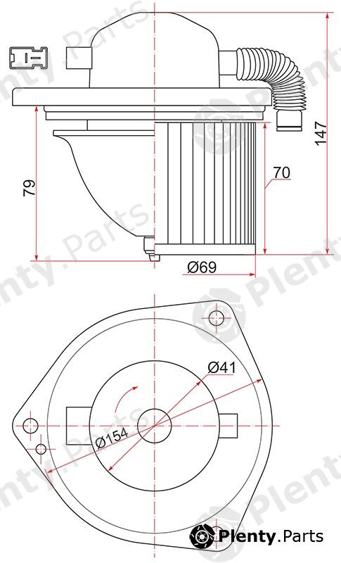  SAT part ST-74150-76K10 (ST7415076K10) Replacement part