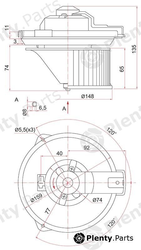  SAT part ST8710312030 Replacement part