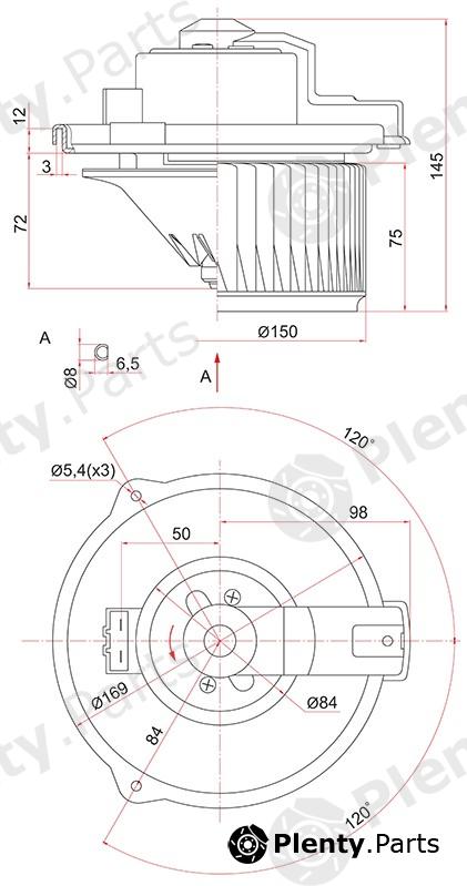  SAT part ST-87103-33081 (ST8710333081) Replacement part