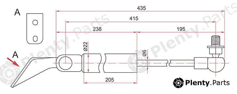 SAT part ST-90450-EL00A (ST90450EL00A) Replacement part