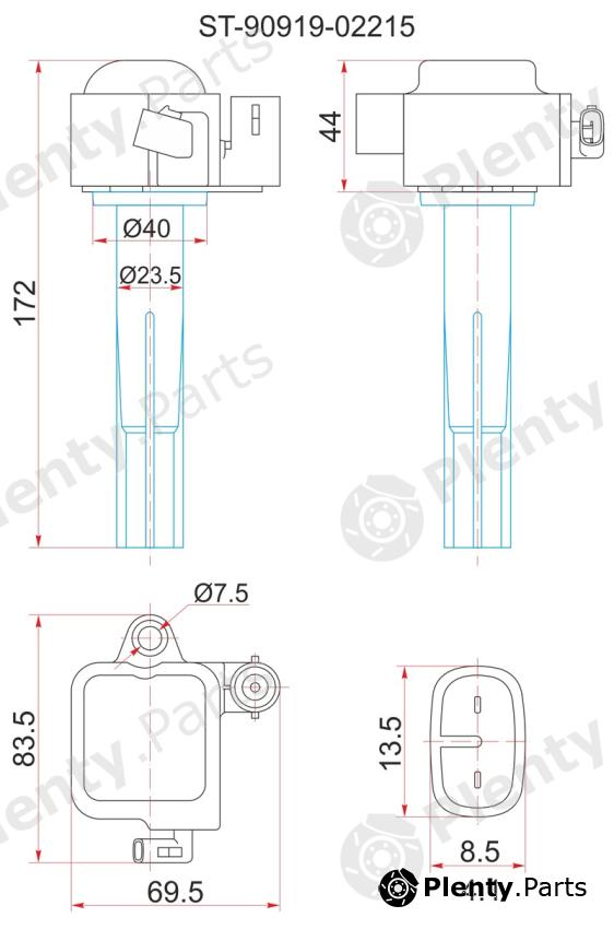  SAT part ST9091902215 Replacement part