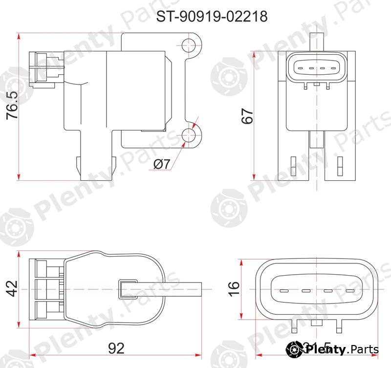  SAT part ST9091902218 Replacement part