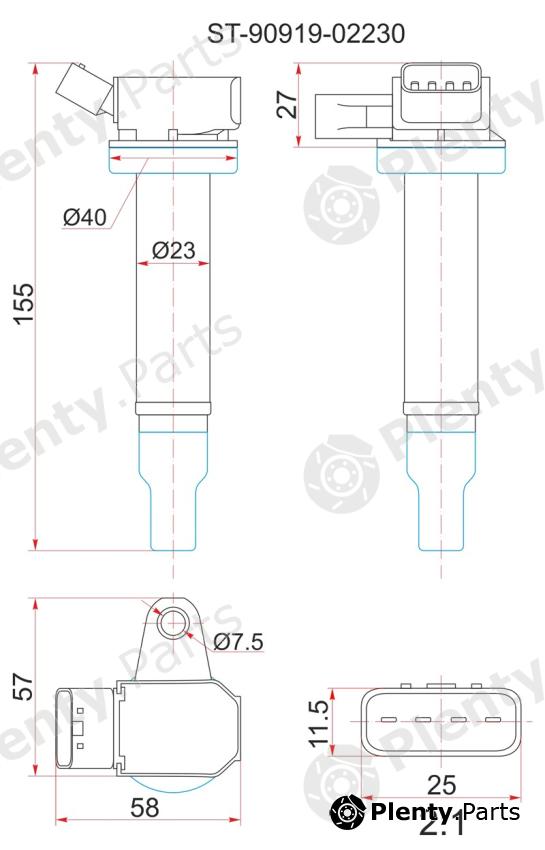  SAT part ST9091902230 Replacement part