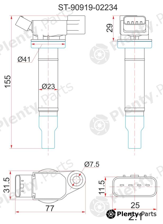  SAT part ST9091902234 Replacement part