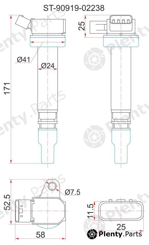  SAT part ST9091902238 Replacement part