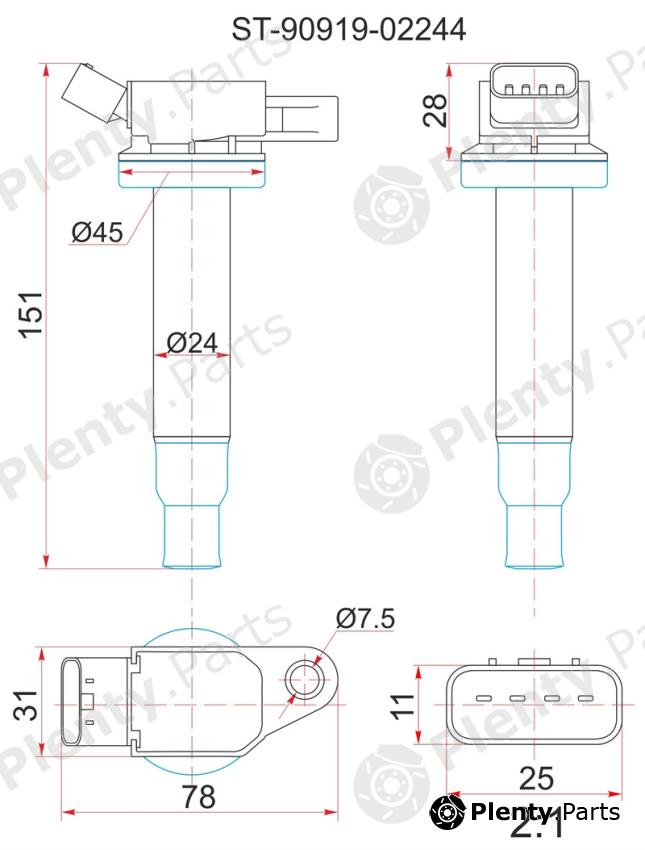  SAT part ST9091902244 Replacement part