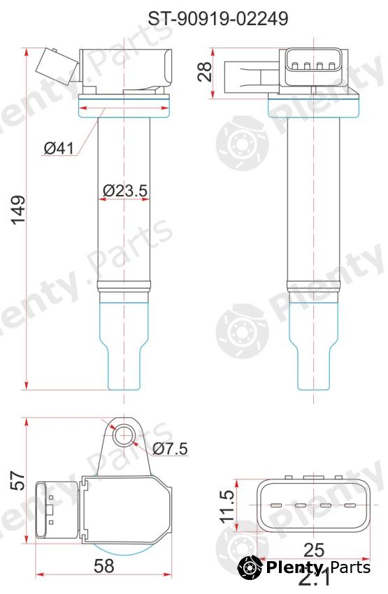  SAT part ST9091902249 Replacement part