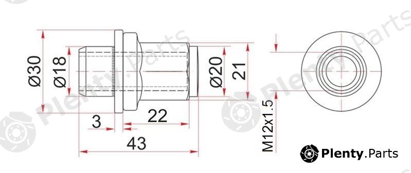  SAT part ST-90942-01083 (ST9094201083) Replacement part