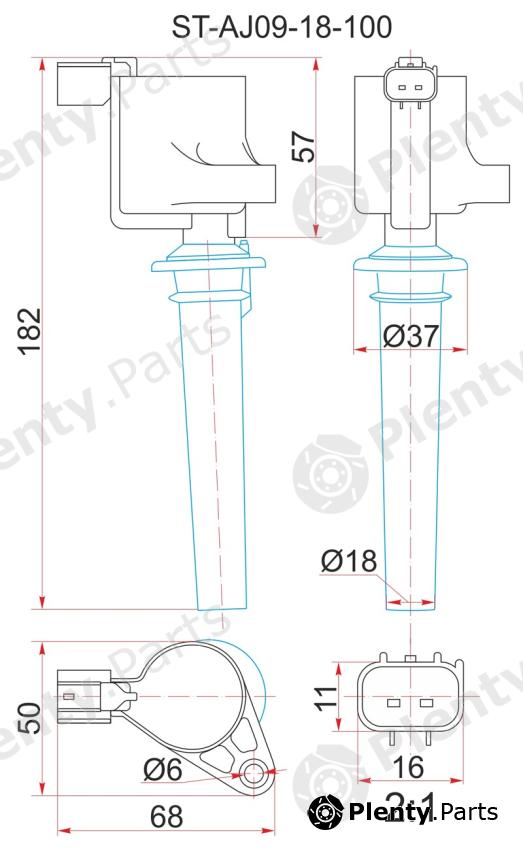  SAT part STAJ0918100 Replacement part