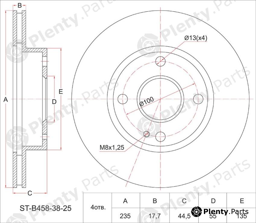  SAT part STB4583825 Replacement part
