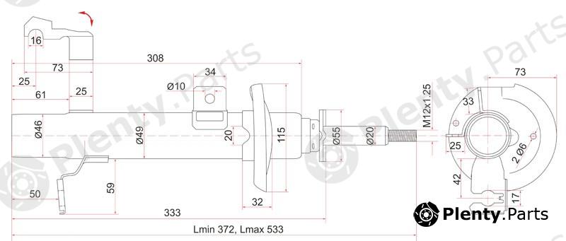  SAT part ST-D350-34-700C (STD35034700C) Replacement part