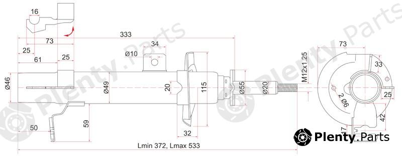  SAT part STD35034900C Replacement part