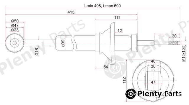  SAT part ST-DC20-28-700A (STDC2028700A) Replacement part
