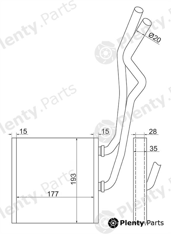  SAT part ST-DTU2-395-0 (STDTU23950) Replacement part