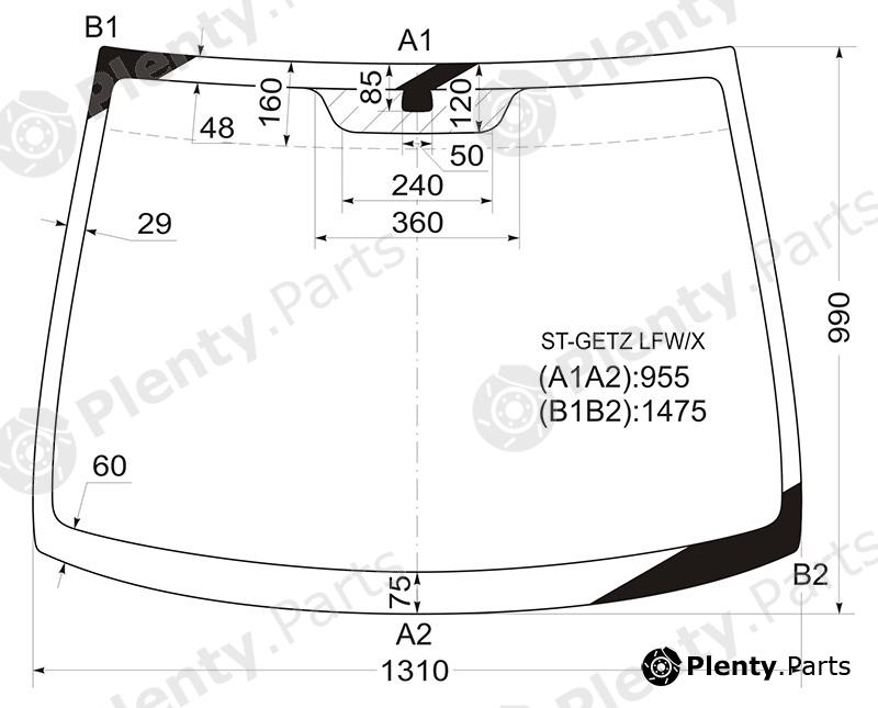  SAT part STGETZLFW/X (STGETZLFWX) Replacement part