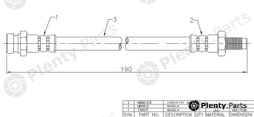  SAT part STMR129742 Replacement part