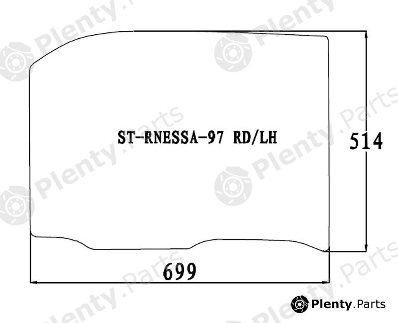  SAT part ST-RNESSA-97RD/LH (STRNESSA97RDLH) Replacement part