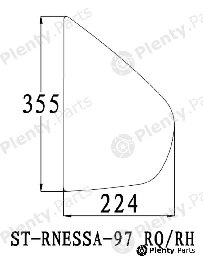  SAT part ST-RNESSA-97RQ/RH (STRNESSA97RQRH) Replacement part