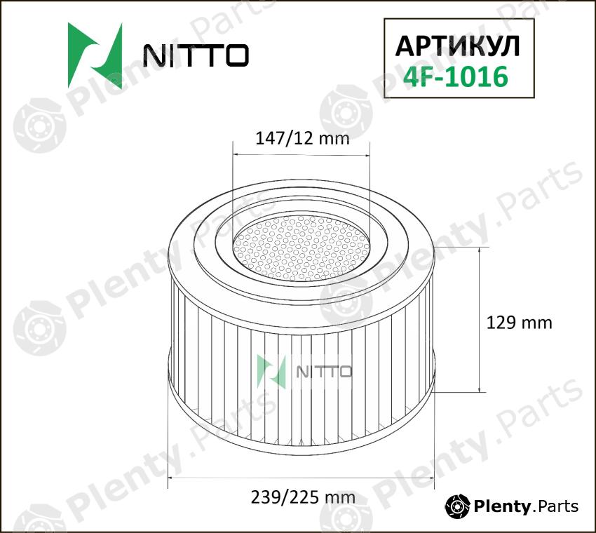  NITTO part 4F-1016 (4F1016) Replacement part
