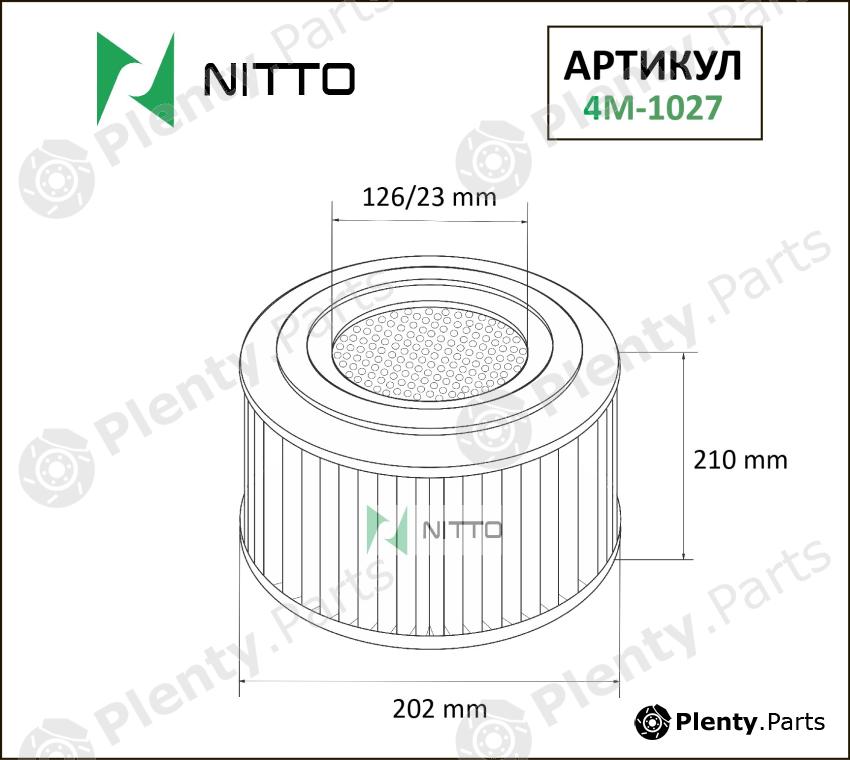  NITTO part 4M-1027 (4M1027) Replacement part