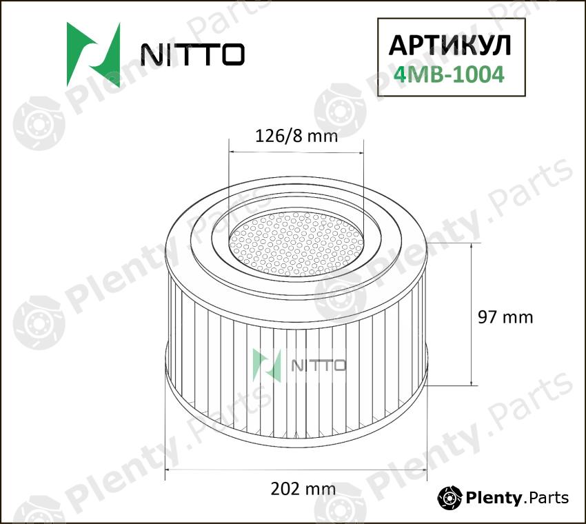  NITTO part 4MB-1004 (4MB1004) Replacement part