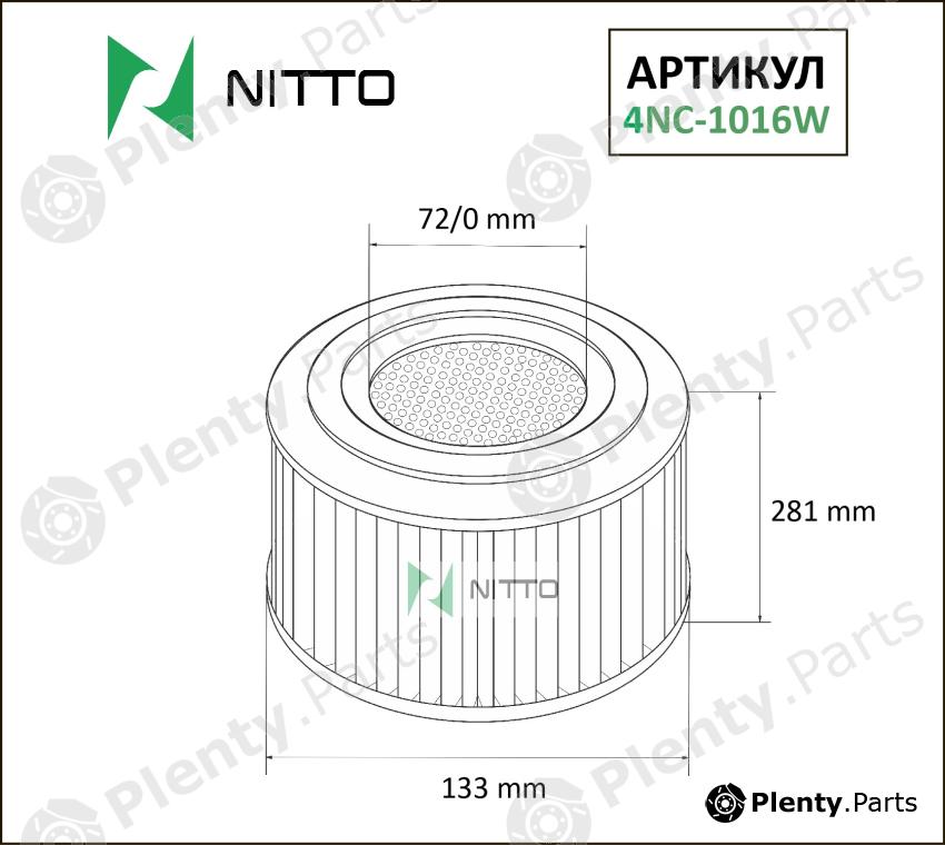  NITTO part 4NC-1016W (4NC1016W) Replacement part